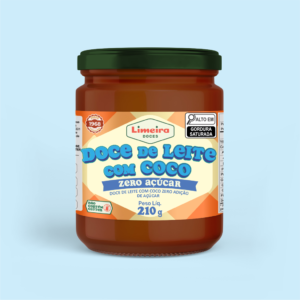 Doce de Leite Zero Açúcar com Coco